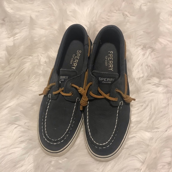 Navy blue Sperry’s, women’s 7 - Picture 1 of 4